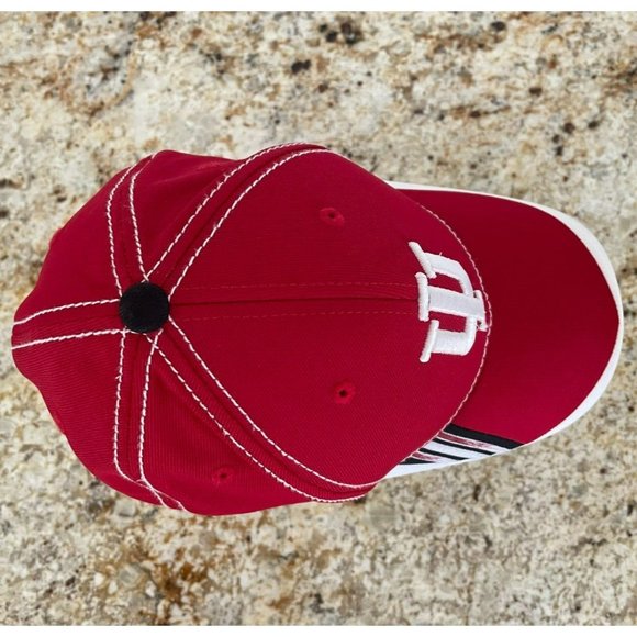 Adidas Indiana University Hoosiers Adult Ball Cap Fitted L/XL - Picture 6 of 10